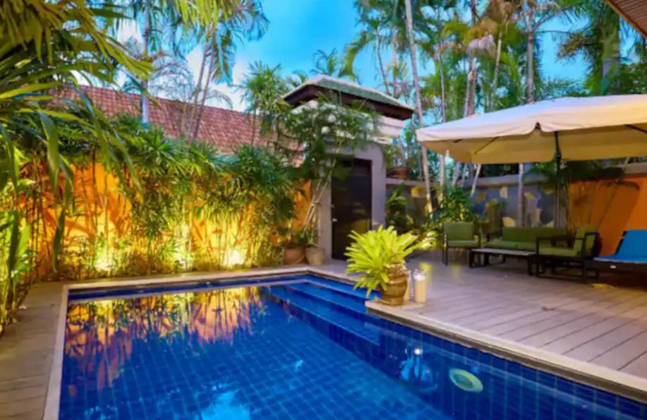 Bali Style Luxury Pool Near & Walking St! Villa Pattaya